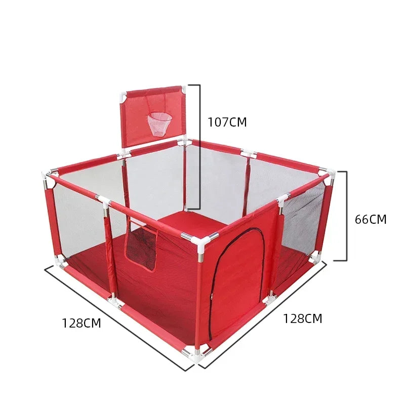 Square Baby Playpen Toddler baby games park Infant Activity Barriers Playground Kid Ball Pit Playpen Baby corralito Safety Fence