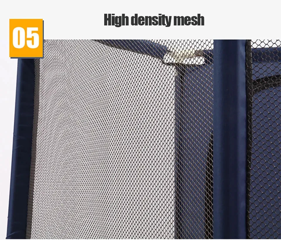 IMBABY Baby Playpen Hexagon Playpen for Children with Basketball Hoop Baby Playground Safety Activities Fence Children's Parks