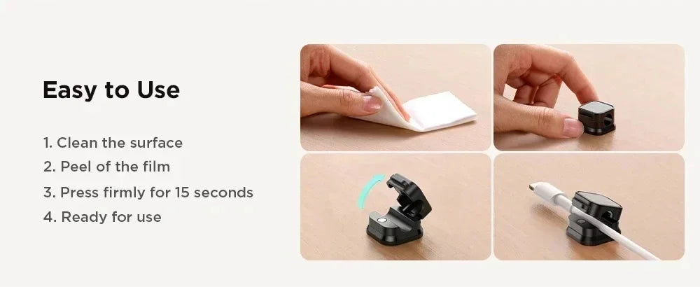 NeoClip – Magnetic Cable Organizer