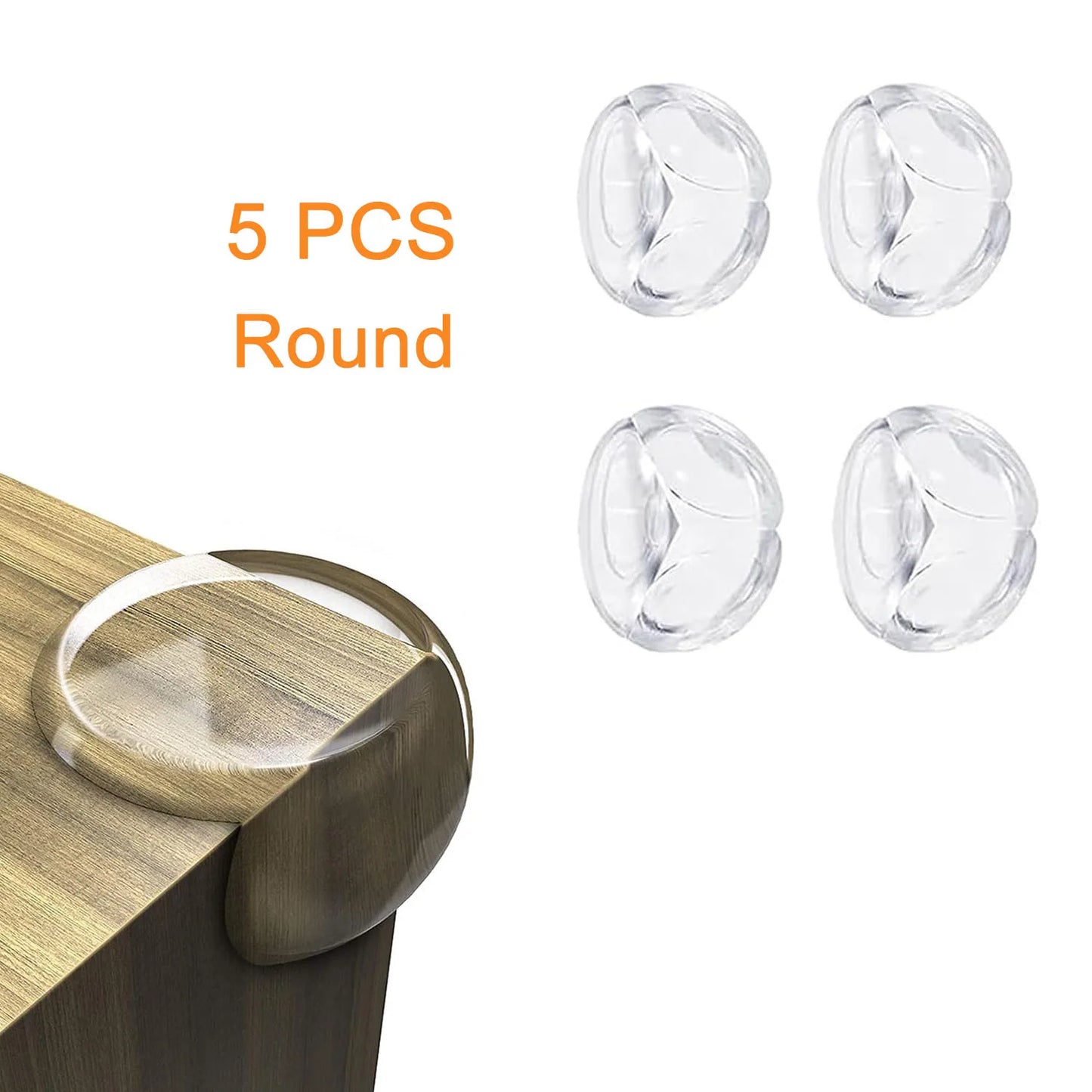 SafeEdge – Baby Safety Silicone Corner & Socket Protectors (5pcs/10pcs)