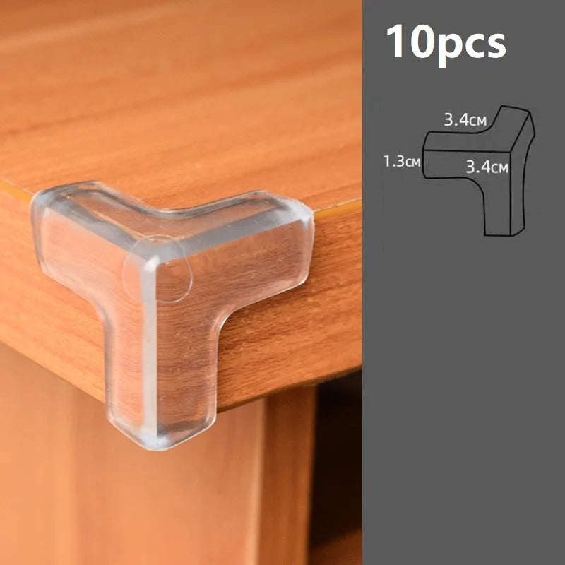 SafeEdge – Baby Safety Silicone Corner & Socket Protectors (5pcs/10pcs)