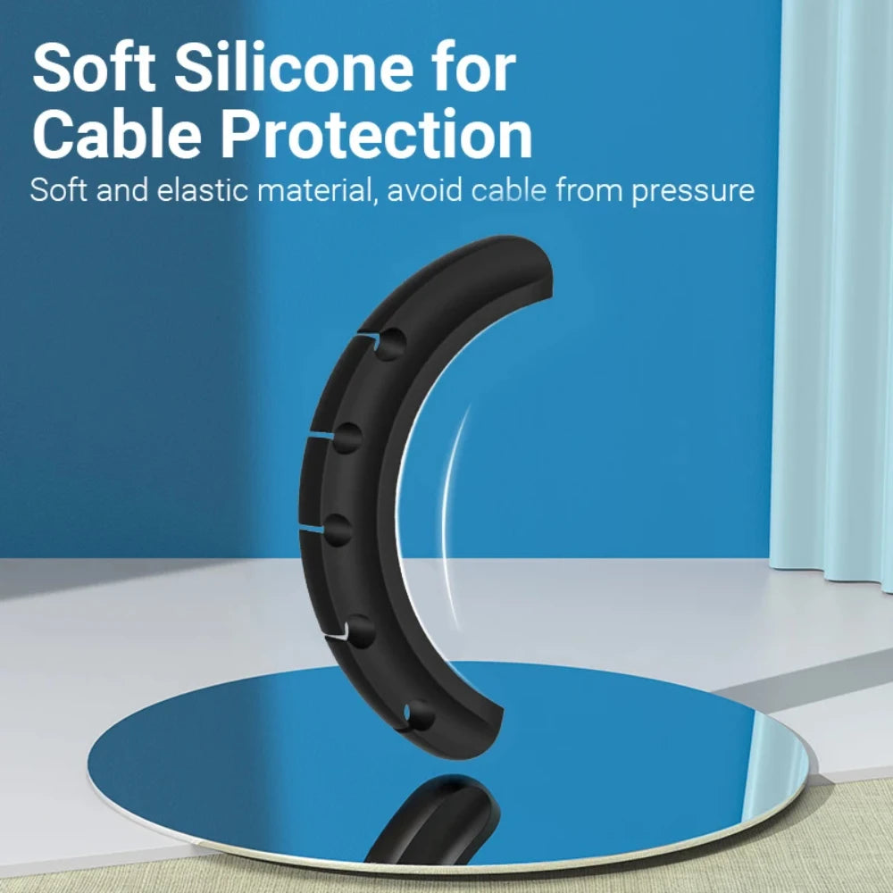 NNBILI FlexClip – Silicone Cable Organizer