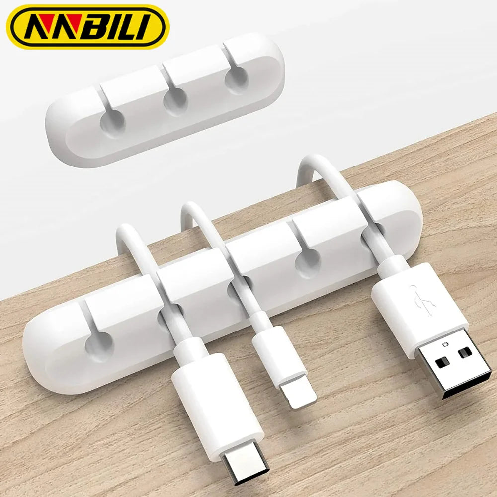 NNBILI FlexClip – Silicone Cable Organizer