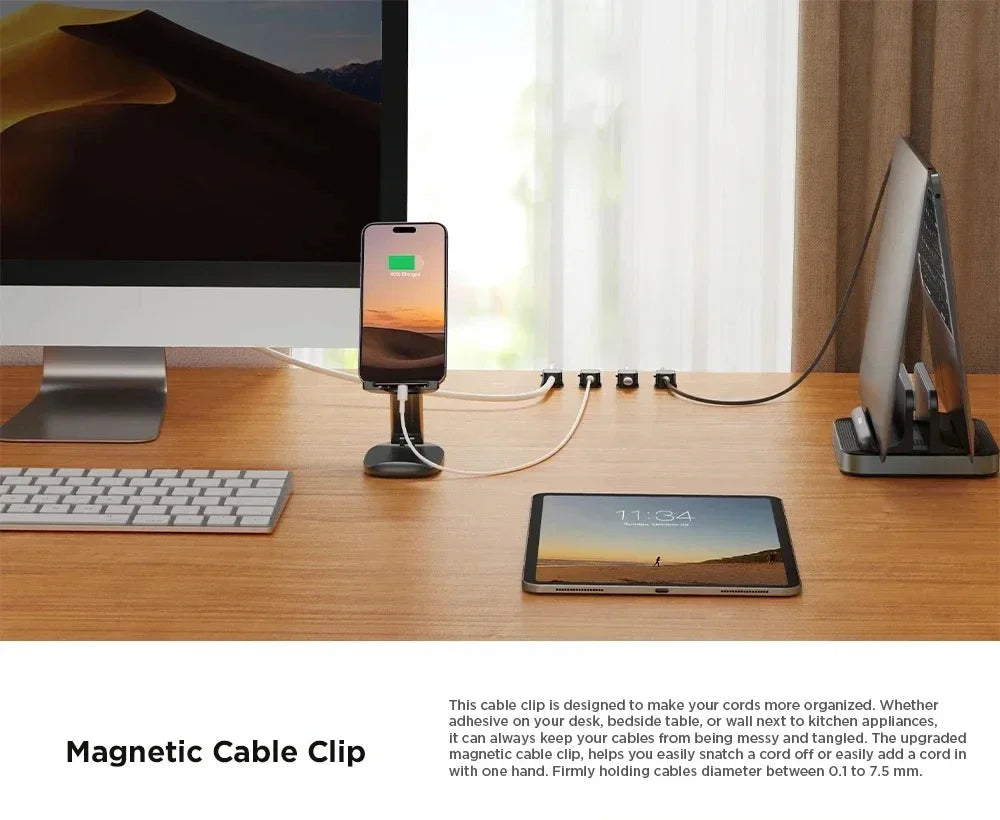 NeoClip – Magnetic Cable Organizer